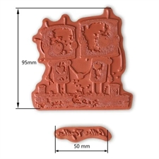 Cosmic Shimmer Cling Stamp - Andy Skinner / Bot-ology Better Together